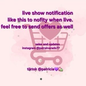 Live Show Notification 📌